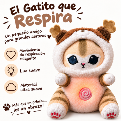 RespiraMiau El Gatito Navideño que Respira